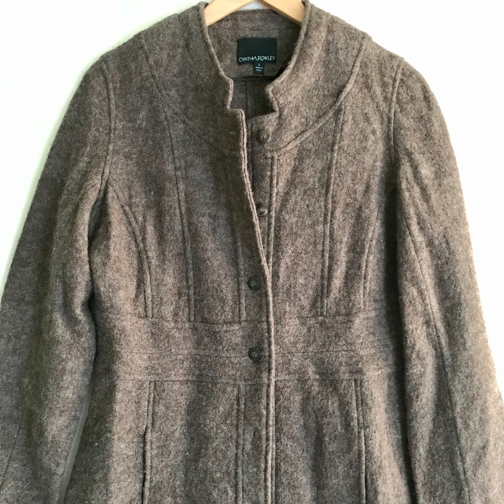 Cynthia Rowley wool coatigan